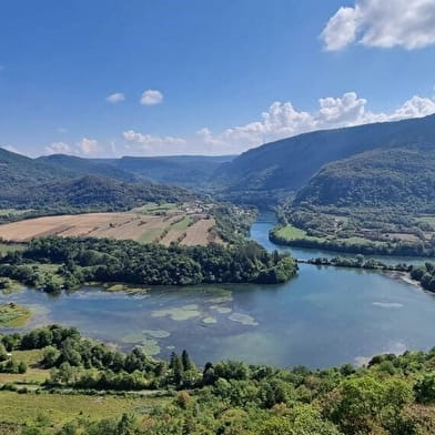 Circuit Jurassic Vélo Tours n° 38 - Les Gorges de l'Ain et ses méandres par la chapelle de St Maurice d'Echazeaux