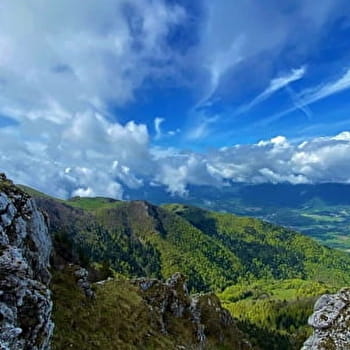 Parcours trail des Scioux dans le Massif du Grand Colombier - CULOZ