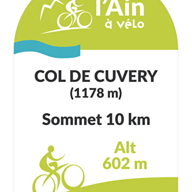 Col de Cuvéry depuis Vouvray (Valserhône)