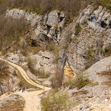 Sentier de la carrière de Cerin (ENS de l'Ain)