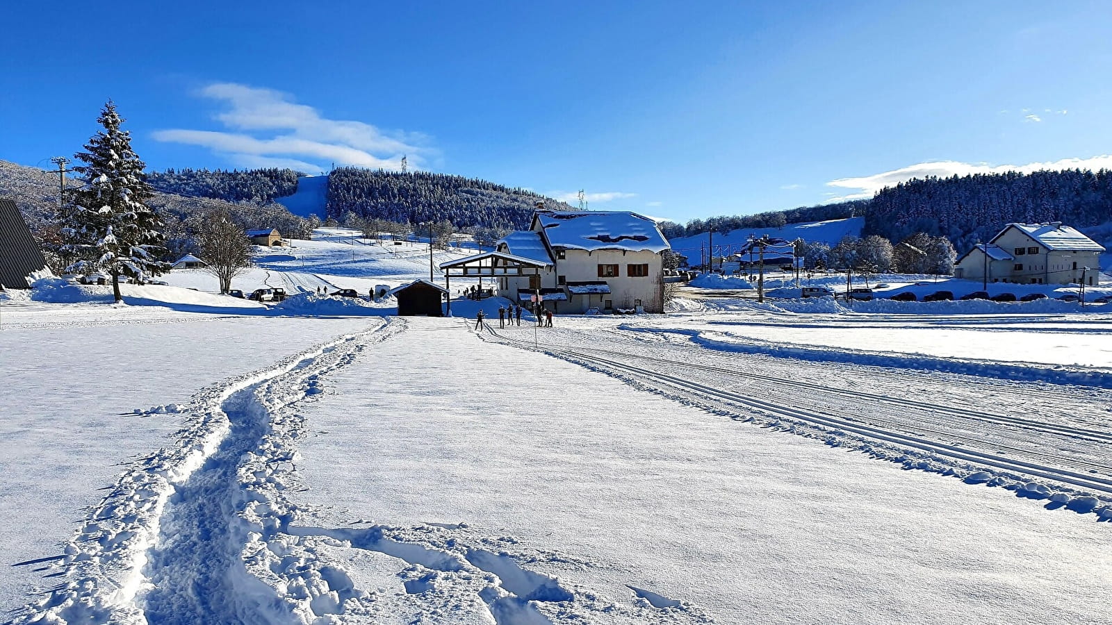 Itinéraire Raquettes du Plateau de Retord R1