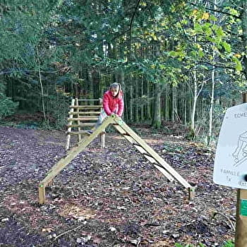 Sport & bien-être en forêt, parcours sportif - LE LUHIER