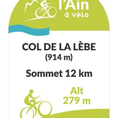 Col de la Lèbe depuis Artemare