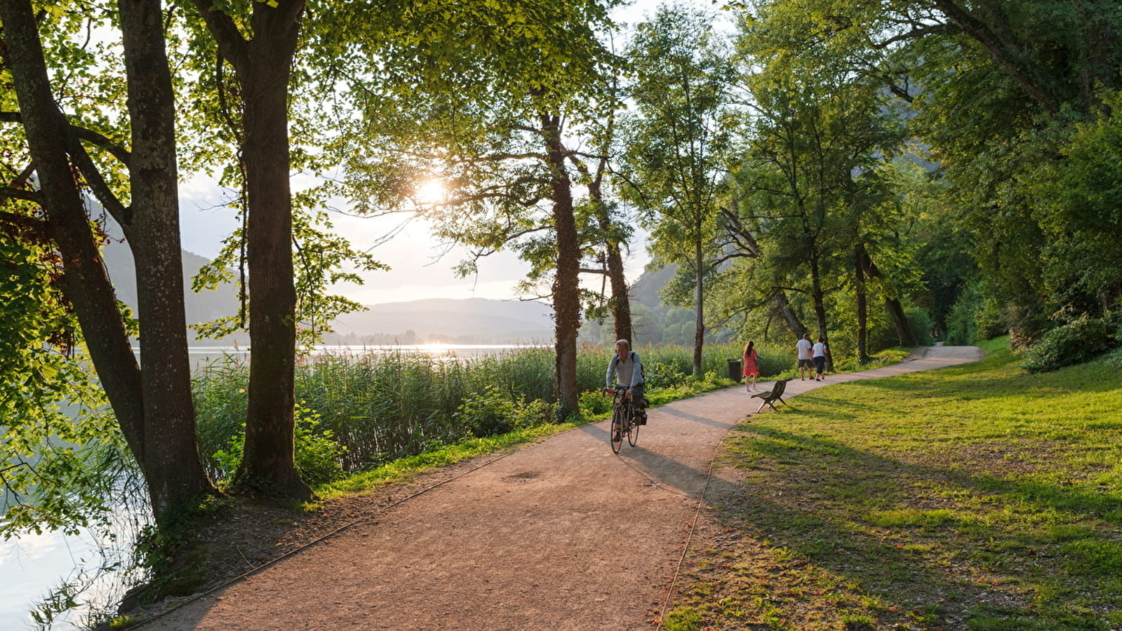 Tour du lac de Nantua à vélo