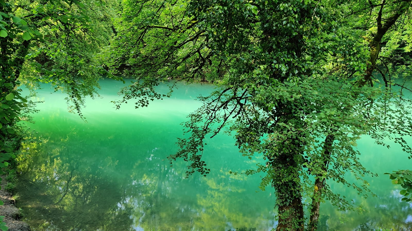 Randonnée des grangeons au lac bleu