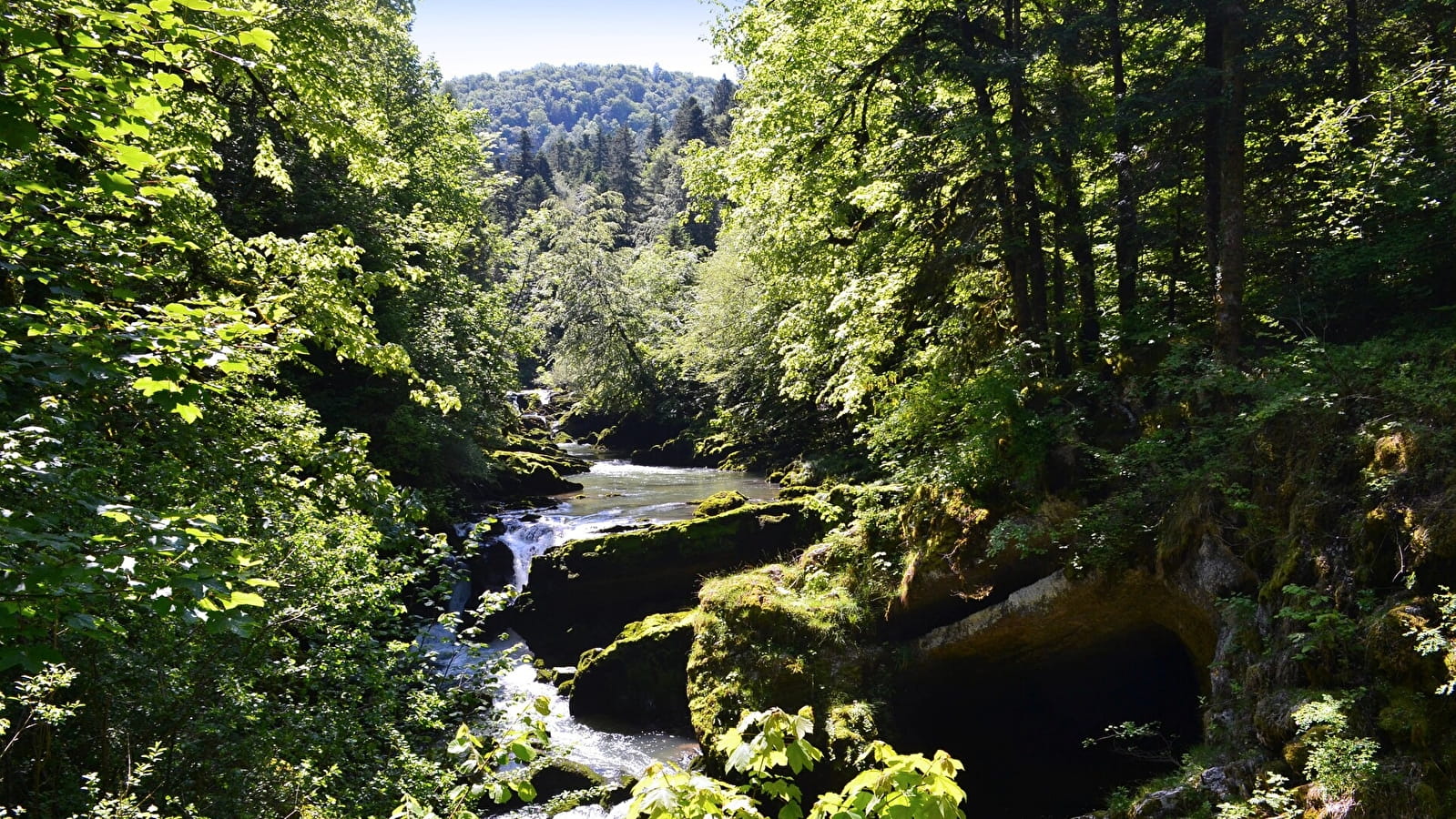 Les Pertes de l'Ain à VTT - 62B