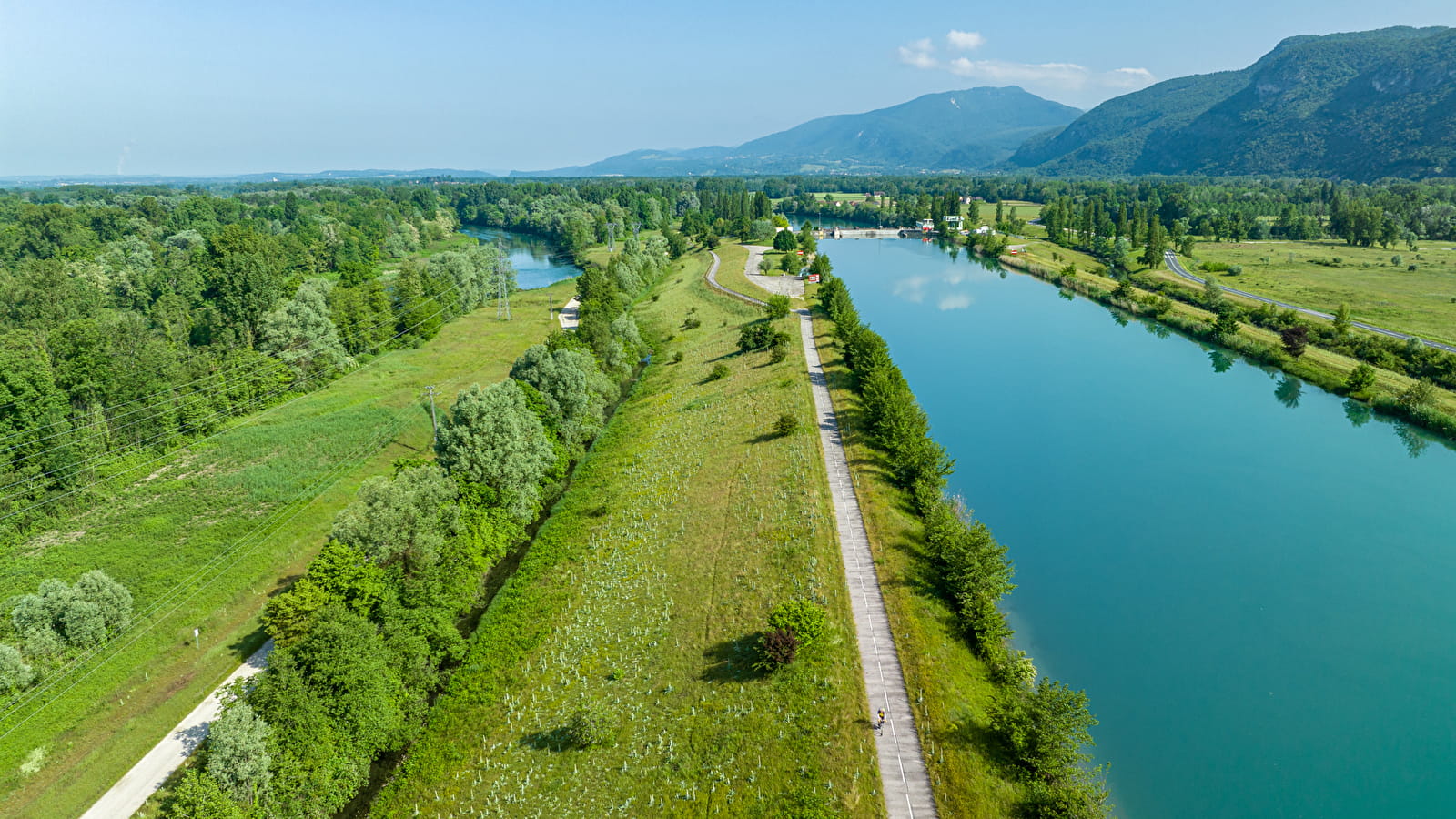 ViaRhôna - Etape 6 - Belley à Groslée par St-Genix-sur-Guiers