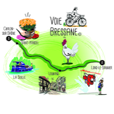 La Voie Bressane en BFC