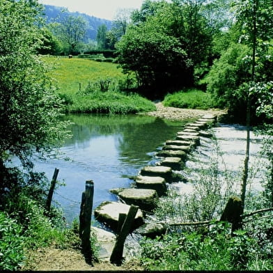 Menhir de Pierre et gués du Suran
