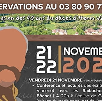 Vincenot sous toutes ses coutures- Commarin - COMMARIN