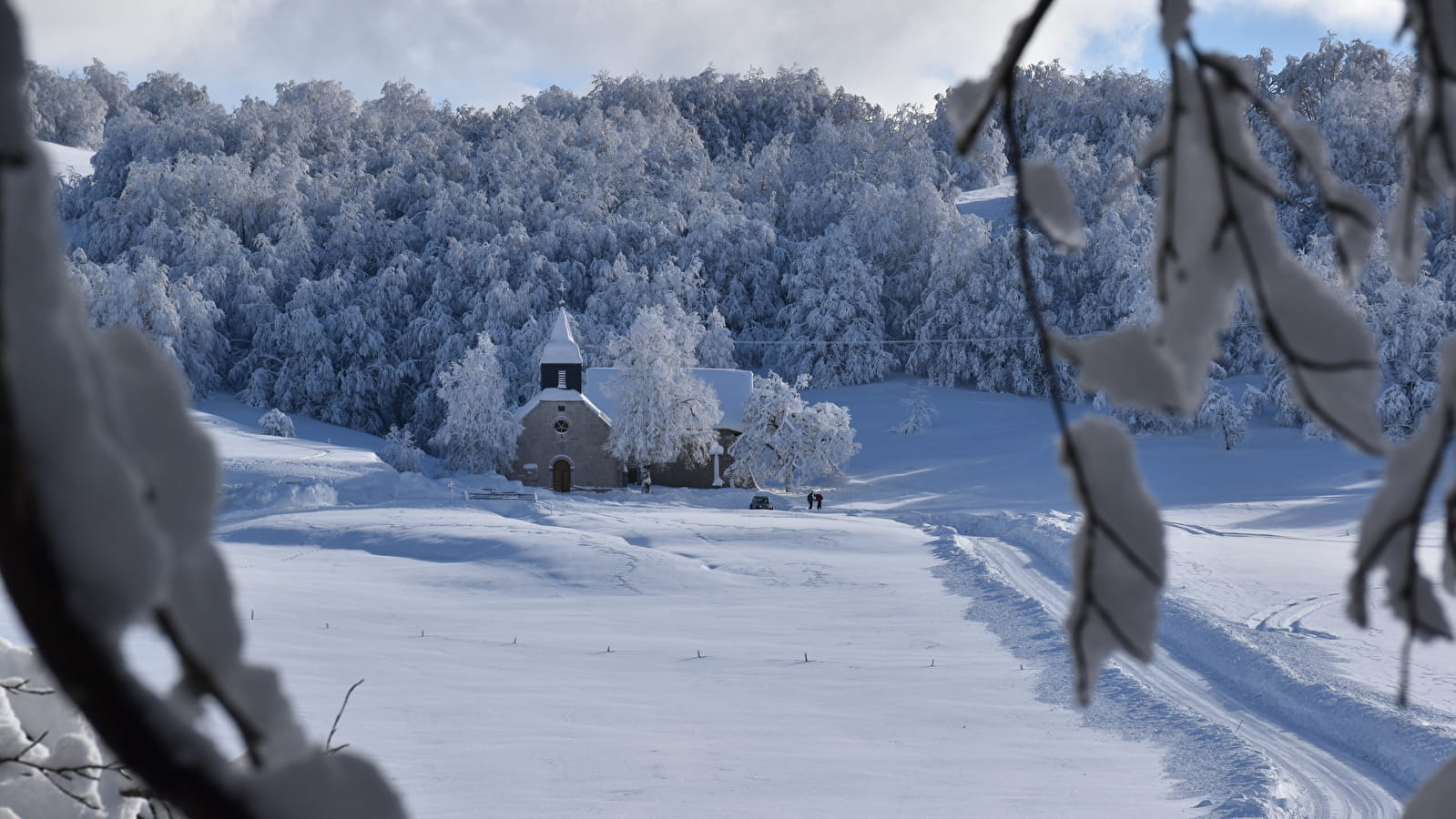 Itinéraire Raquettes du Plateau de Retord R9 au départ de la Chapelle