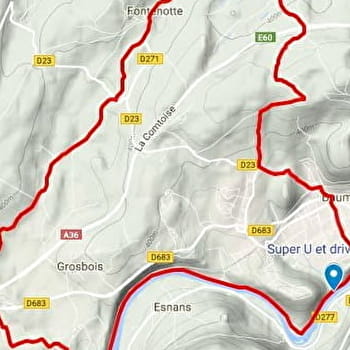 Circuit VTT n° 67 - BAUME-LES-DAMES