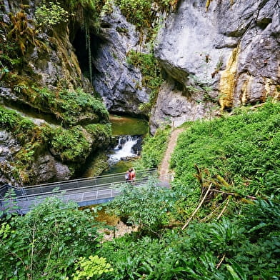 Le sentier des Gorges de l'Abîme