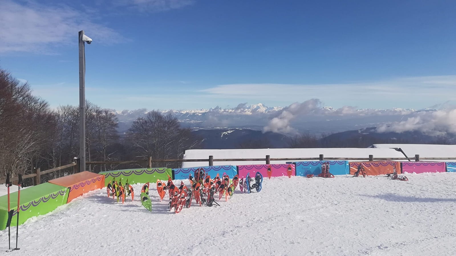 Itinéraire raquette 'Croix de Famban'