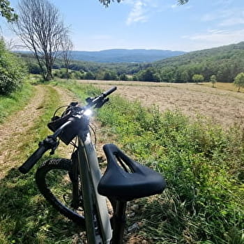 Circuit VTT n°22 (bleu) - Forêt de Bohas et du Vieudrin - BOHAS-MEYRIAT-RIGNAT