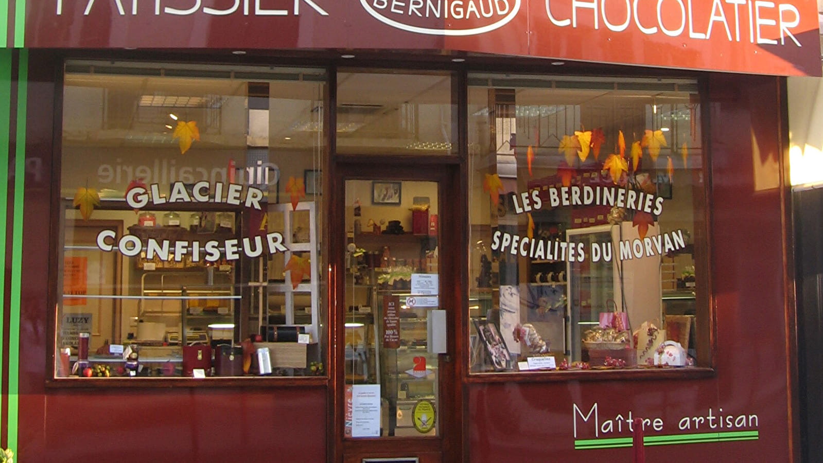 Les délices de la pâtisserie Bernigaud