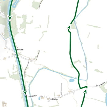 Itinéraire VTT : circuit 1 vert, base Briennon - BRIENNON