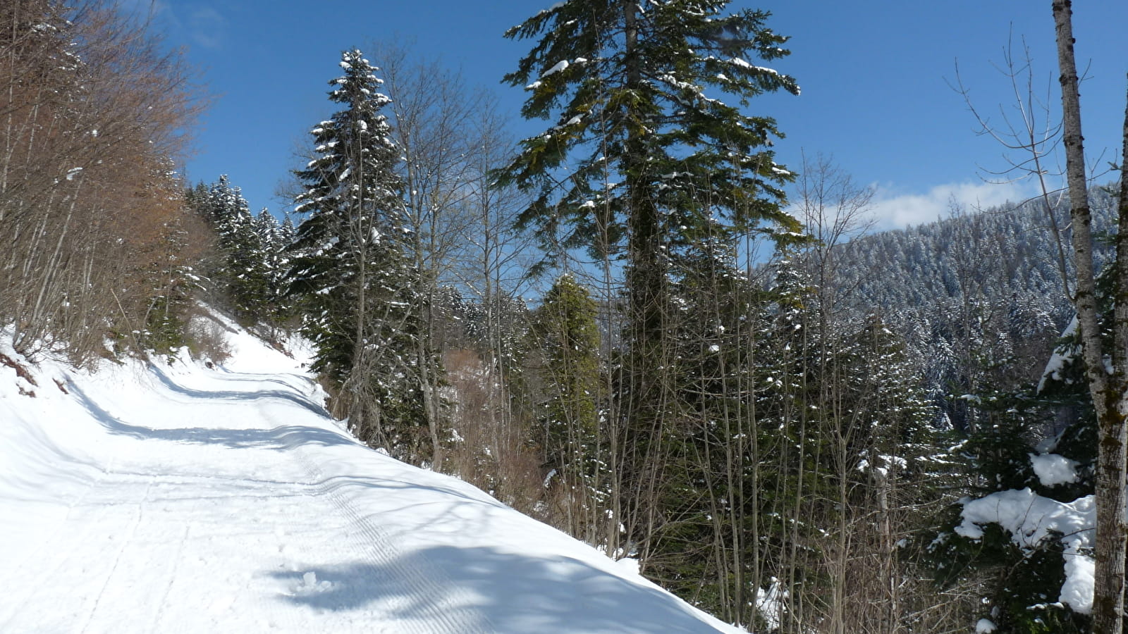 La chapelle de Mazières - Circuit raquettes