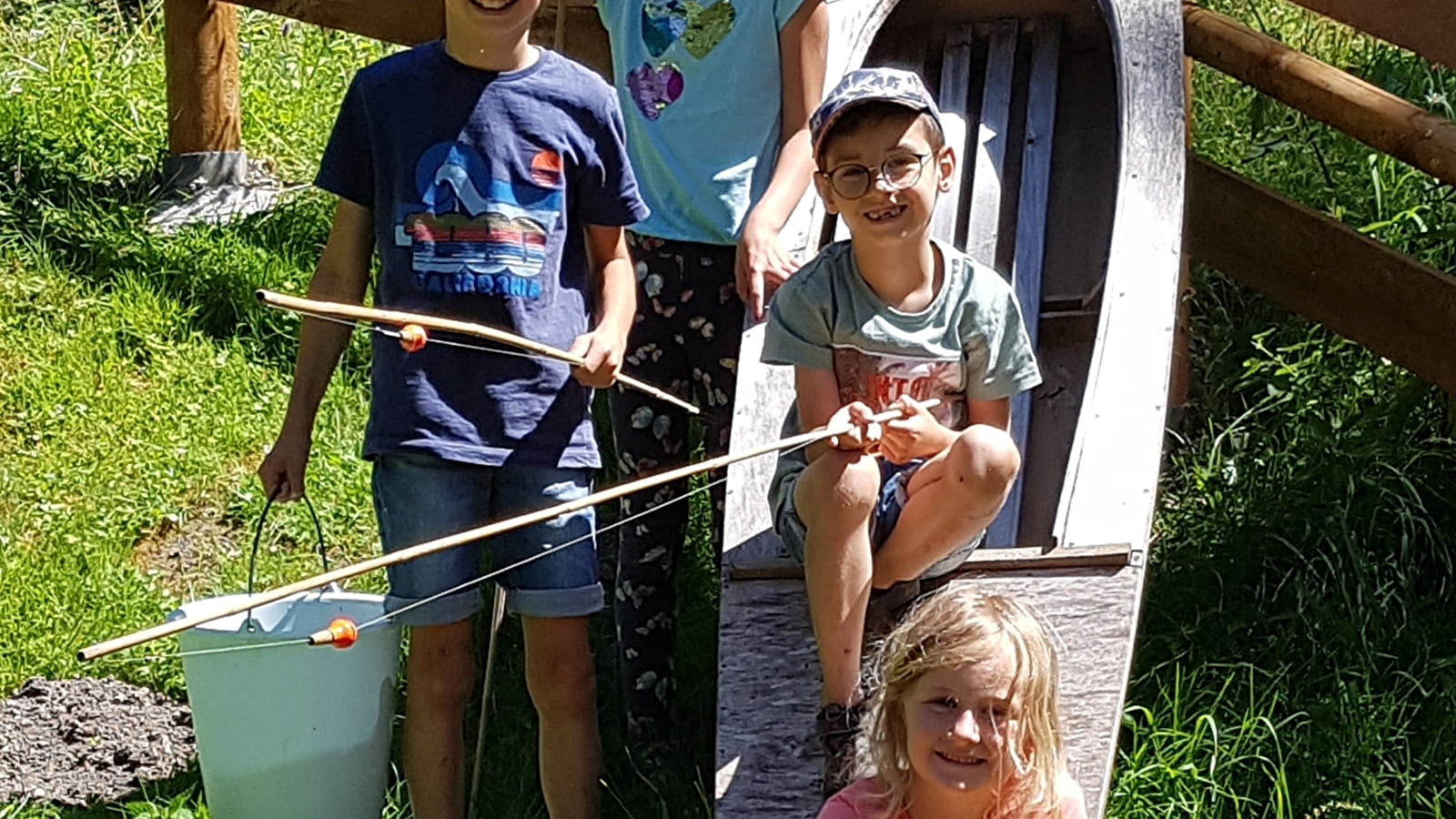 Manger une truite, oui ! Mais pas sans s’amuser un peu…