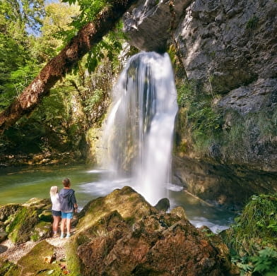 Le sentier des Gorges de l'Abîme