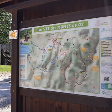 VTT dans les Monts de Gy : Circuit 57 'La ferme de Courbey'