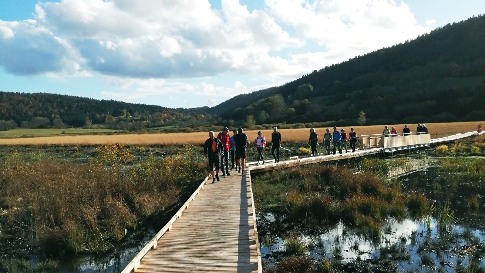 La boucle d'initiation du Tour des marais - Parcours marche nordique n°10