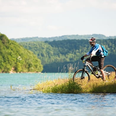Tour du Lac de Vouglans VTT