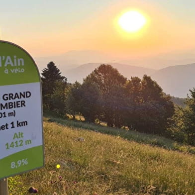Col du Grand Colombier depuis Anglefort