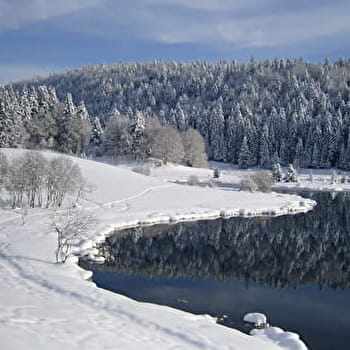 Le grand tour du lac Genin - Circuit raquettes - CHARIX