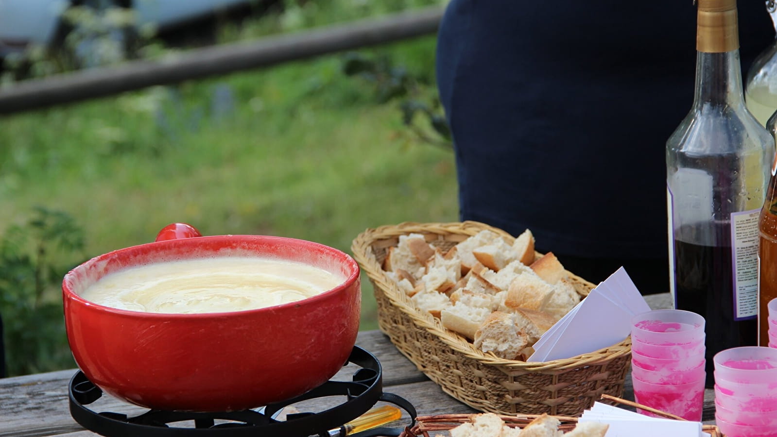 Une fondue perchée là-haut