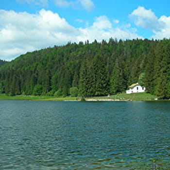 Parcours VTT 70 rouge - D'Oyonnax au lac Genin - Espace FFC Ain Forestière - OYONNAX