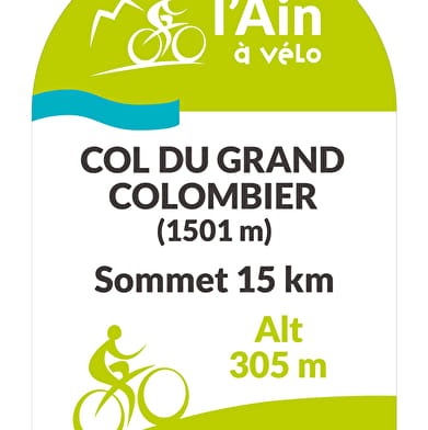 Col du Grand Colombier depuis Anglefort