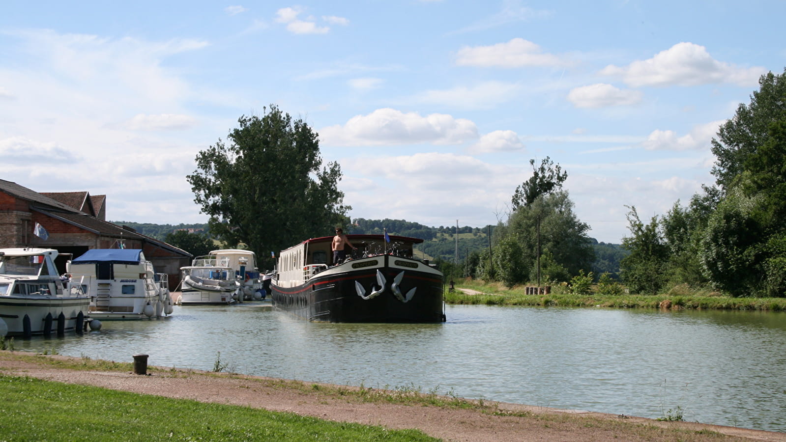 Le fameux Canal de Bourgogne 