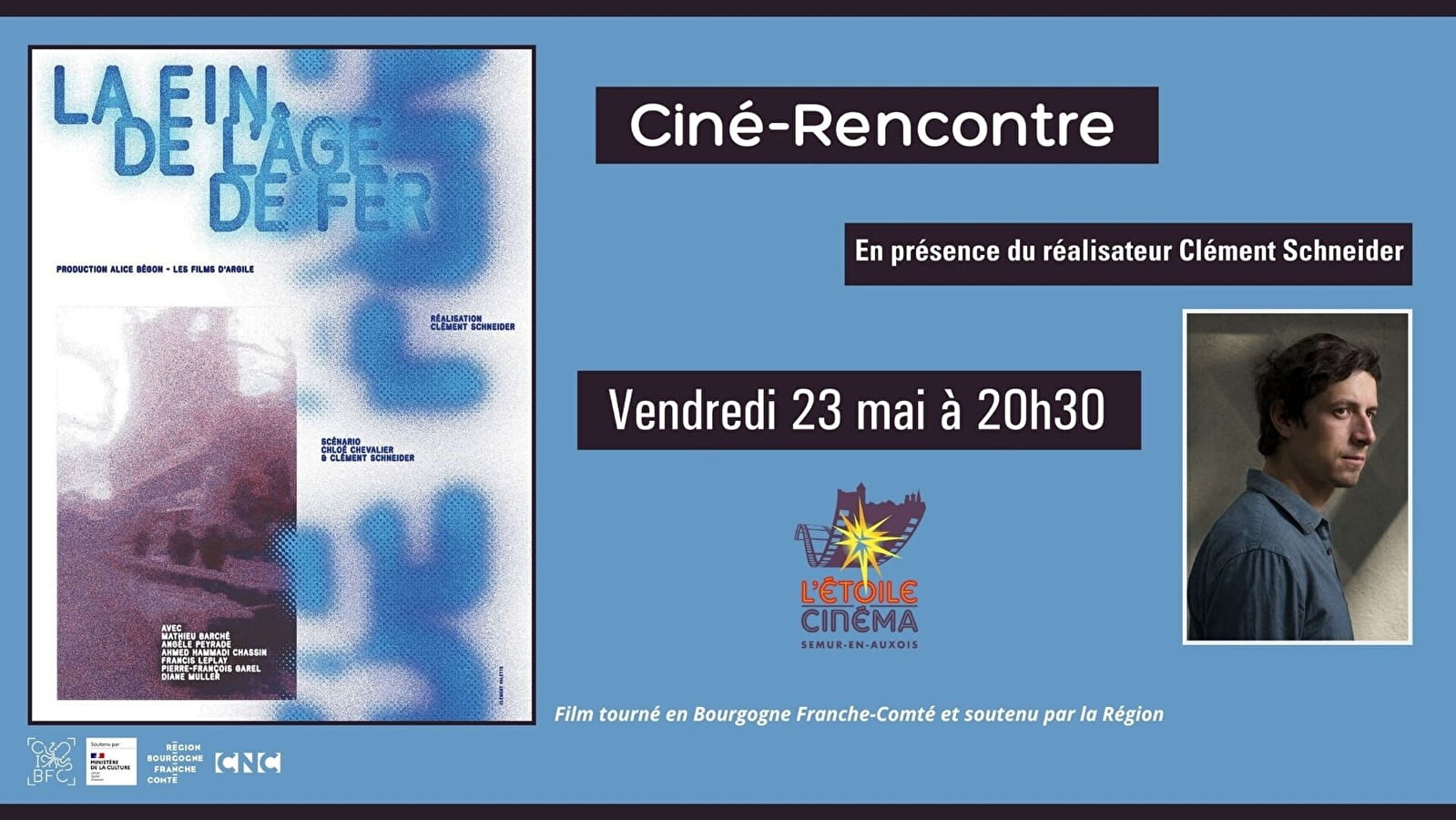 Projection 'LA FIN DE L'AGE DE FER' en présence du réalisateur