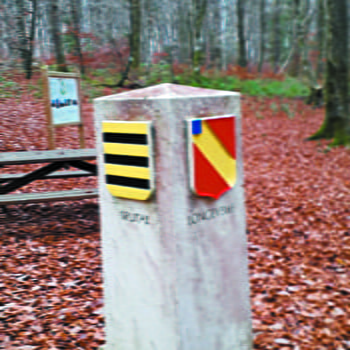 La boucle de la borne des 4 fins - MONTBELIARD