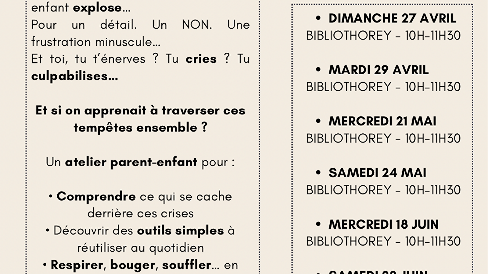 Atelier Parent-Enfant