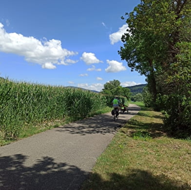 Viarhôna : Etape7 - section St-Sorlin-en-Bugey / Sault-Brenaz