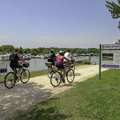 La Voie Bleue, Moselle-Saône à vélo ® - De Tournus à Lyon au bord de l'eau en 3 jours