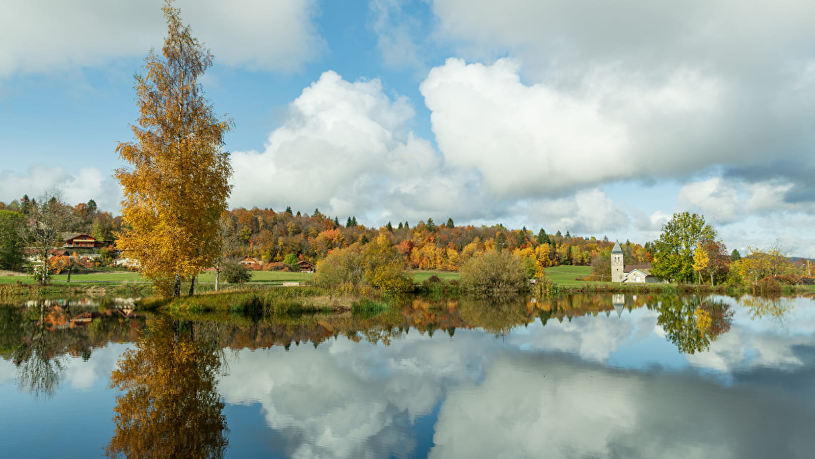 Parcours VTT 59 rouge - Tour de la Grande Montagne - Espace FFC Ain Forestière