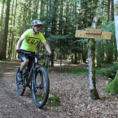 Parcours VTT 56 bleu - Le Jorat - Espace FFC Ain Forestière