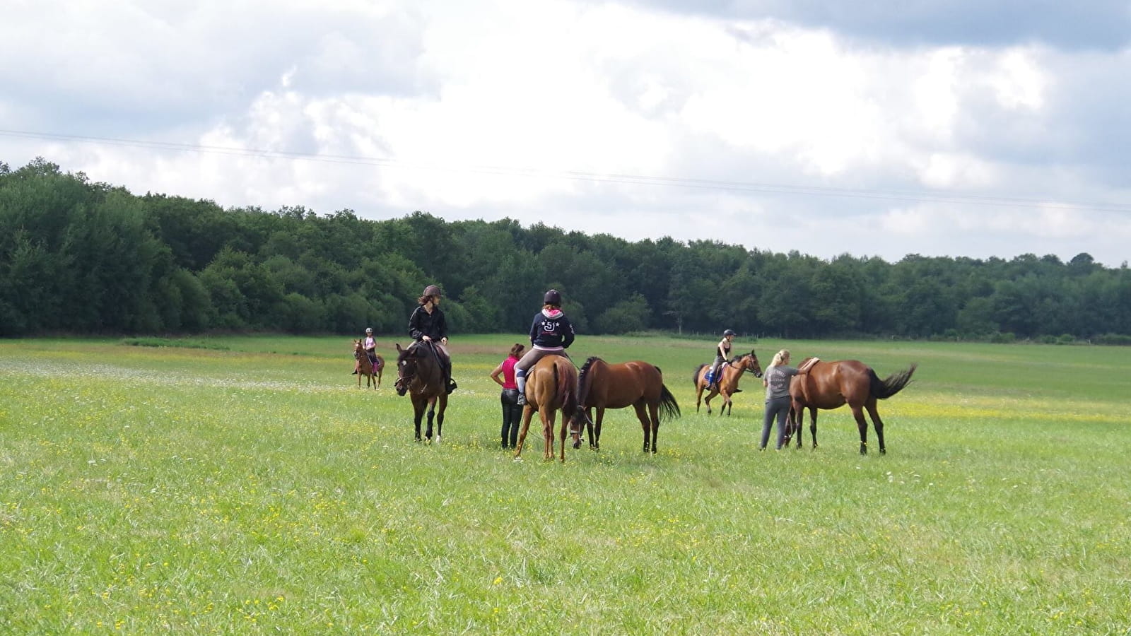 Itinéraire équestre St Etienne sur Reyssouze - St Nizier le Bouchoux