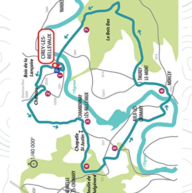 Entre Abbaye et Châteaux