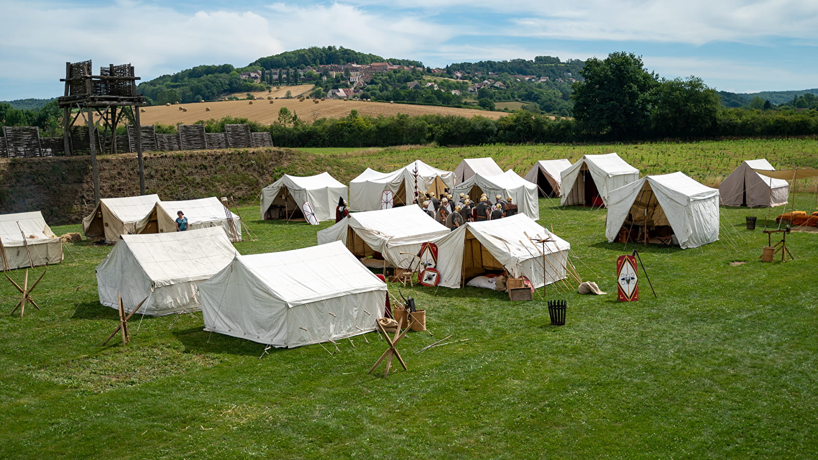 Dans l'armée de César