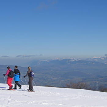 Itinéraire raquette 'Les Crêtes' - CORBONOD