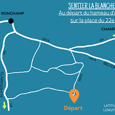 SENTIER DE LA BLANCHE PIERRE