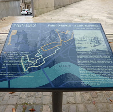 Cheminement piéton 'Le Fil Bleu'